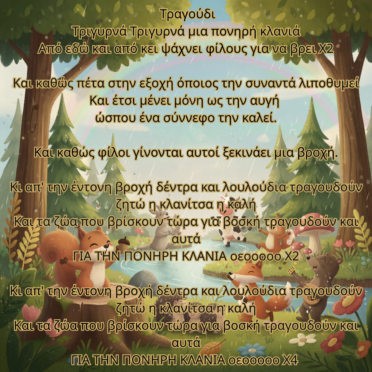 Η πονηρή κλανίτσα, ένα μουσικό παραμύθι του Άρη Αναγνώστου